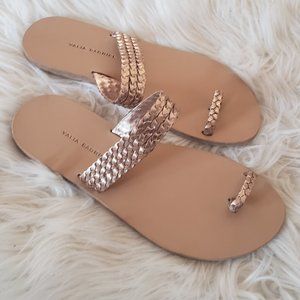 Valia Gabriel Cabaret Gold Metallic Sandal